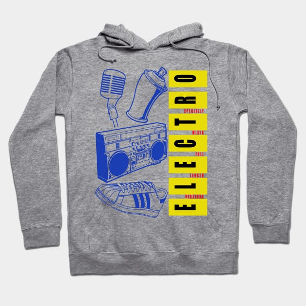 Electro Skool Hoodie by inktheplace2b